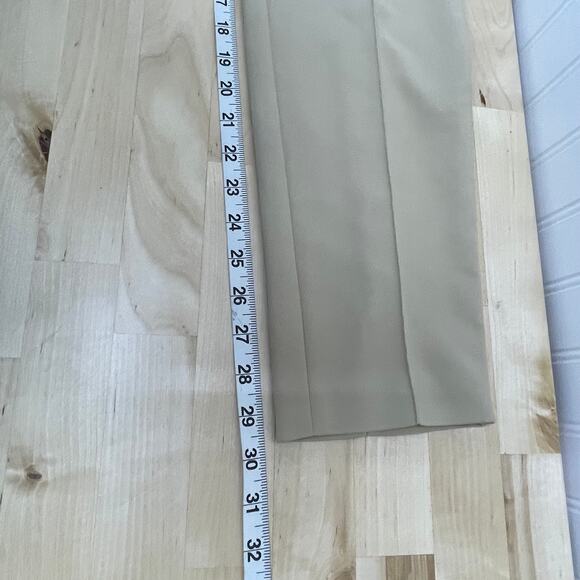 Akris Melissa Techno Pants Khaki Women's Size 8 in Excellent Used Condition - Picture 8 of 8